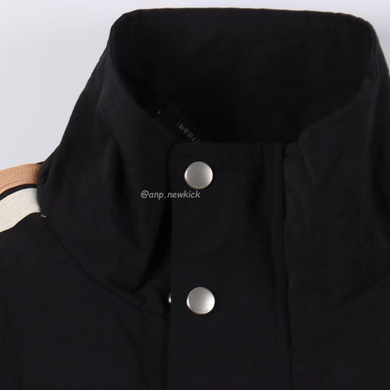 Celine Side Woven Zippered Jacket Black White (14) - newkick.cc